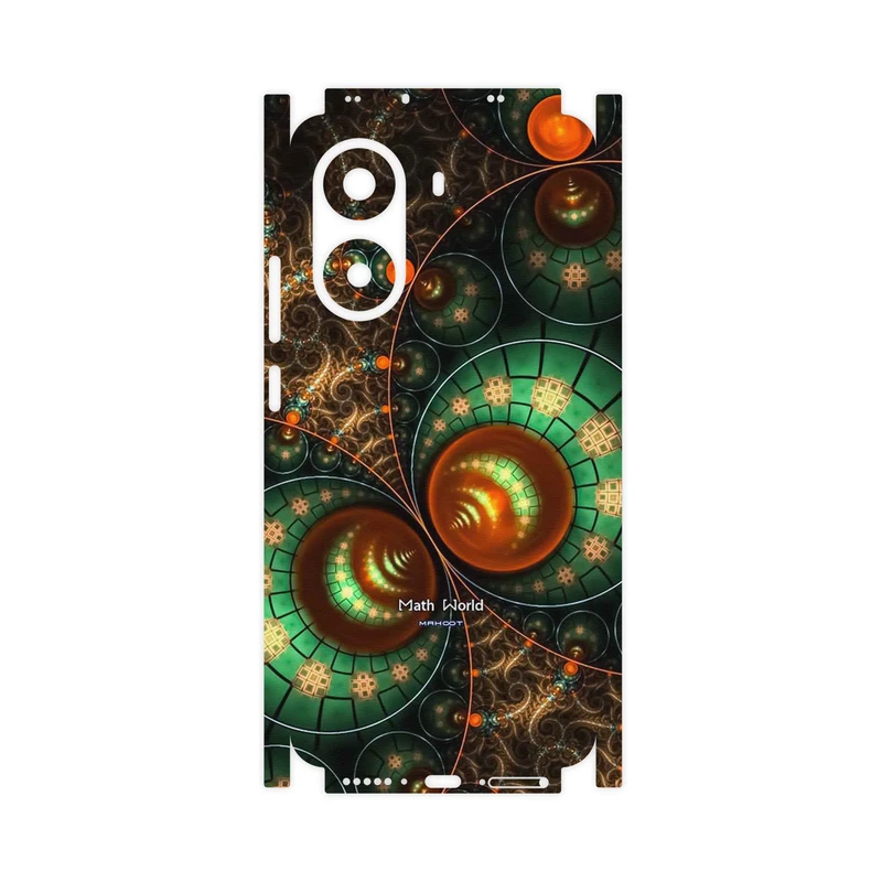 برچسب پوششی ماهوت مدل Mathematical Geometric Shape 3-FullSkin مناسب برای گوشی موبایل شیائومی Poco X7 Pro