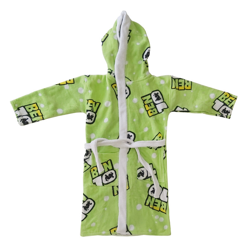 حوله پالتویی کودک آدنو مدل BEN10 سایز 100
