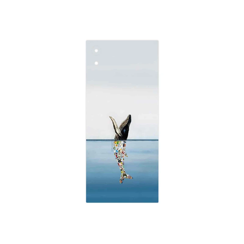 برچسب پوششی ماهوت مدل Collage of Sea Trash مناسب برای گوشی موبایل سونی Xperia XA1