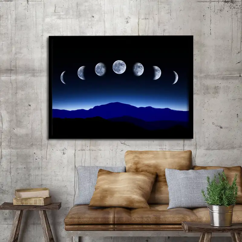 تابلو بکلیت طرح شب و ماه مدل B-s1698