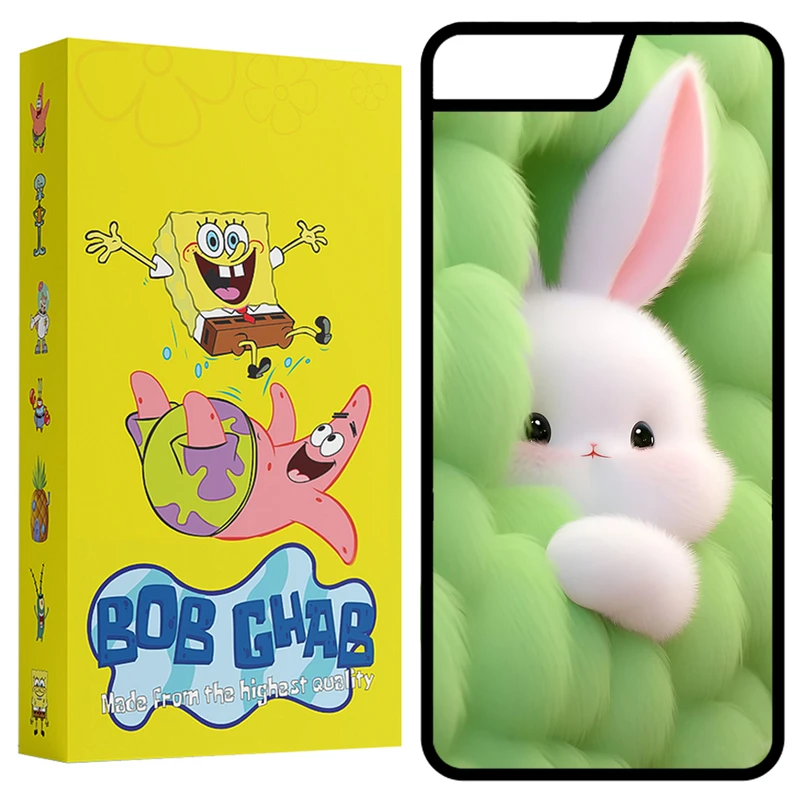 کاور باب قاب طرح خرگوش مدل BCP7 مناسب برای گوشی موبایل اپل iPhone 7 / 8 / SE 2020 / SE 2022