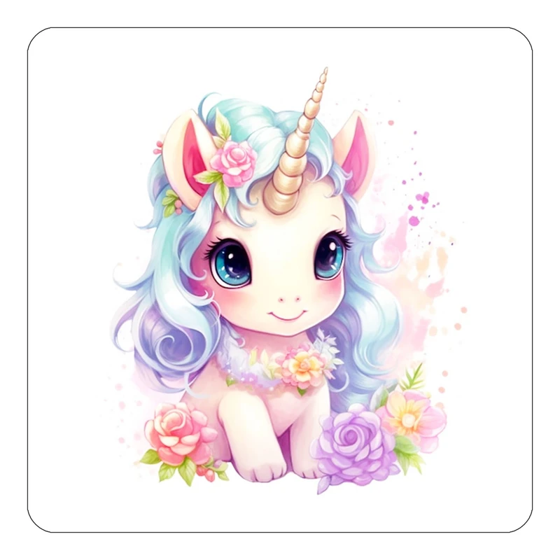 مگنت کاکتی طرح اسب تک شاخ و یونیکورن مدل mp31343