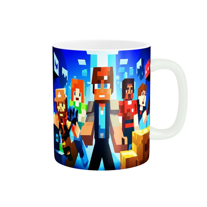 ماگ پادآفرین طرح گیم و فیلم ماینکرافت Minecraft game کد 1714