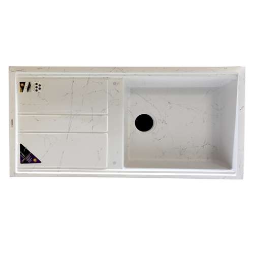 سینک ظرفشویی پارادایز مدل TURKEY101-WS توکار