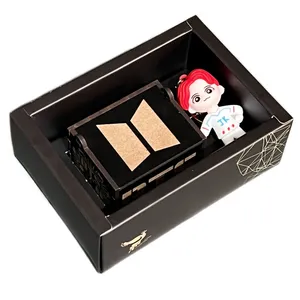 جعبه موزیکال اینو دلا ویتا مدل MAGIC SHOP BTS طرح بی تی اس جونگ کوک
