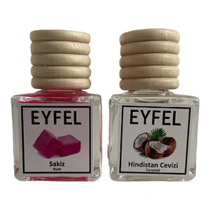 خوشبوکننده هوا خودرو ایفل مدل نارگیل و آدامس حجم 10 میلی لیتر بسته 2 عددی