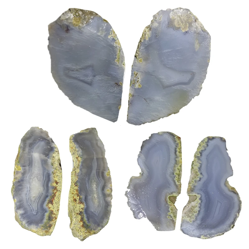 سنگ راف عقیق  مدل b 9 مجموعه 6 عددی