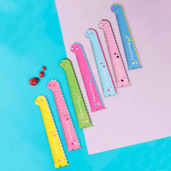 خط کش 15 سانتیمتری طرح دایناسور