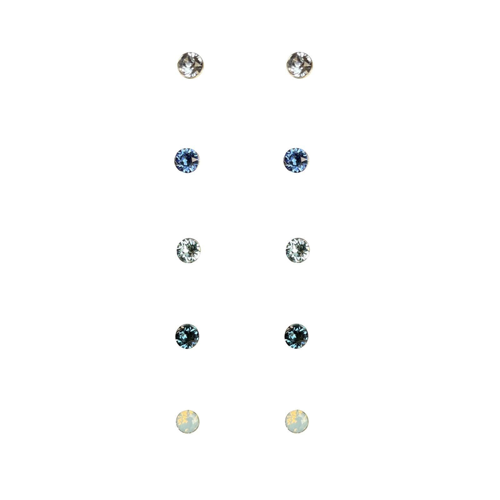 گوشواره زنانه اکسسورایز مدل AE1254-016 مجموعه 5 عددی -  - 1