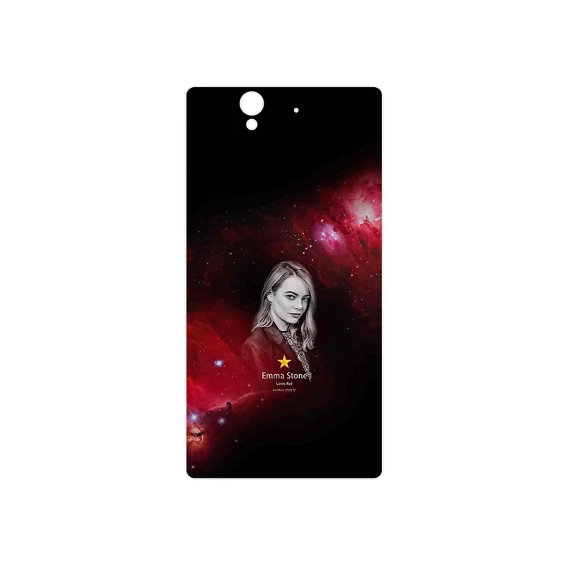 برچسب پوششی ماهوت مدل Emma Stone مناسب برای گوشی موبایل سونی Xperia Z