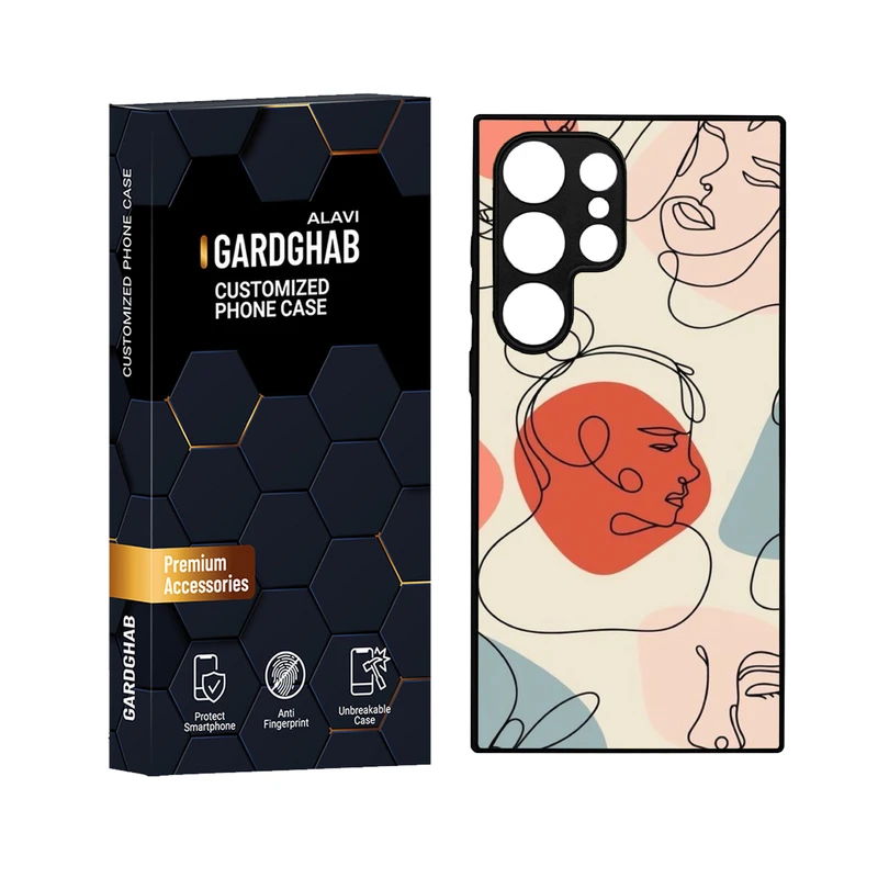 کاور گارد قاب علوی مدل دور ژله ای مناسب برای گوشی موبایل سامسونگ Galaxy S24 Ultra