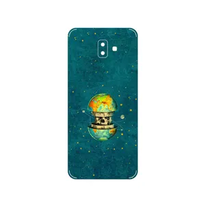 MAHOOT Collage of Earth Face Cover Sticker for Samsung Galaxy J6 Plus