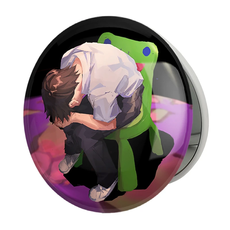 آینه جیبی خندالو طرح بازی انیمال کراسینگ (Animal Crossing) مدل تاشو کد 32660