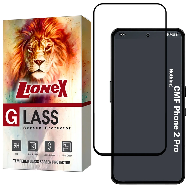 محافظ صفحه نمایش لایونکس مدل FULL20 مناسب برای گوشی موبایل ناتینگ CMF Phone 2 Pro