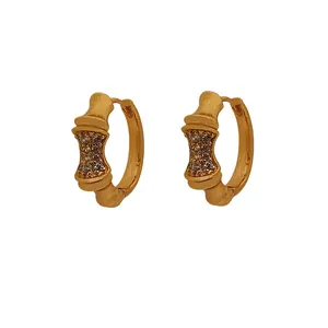 گوشواره زنانه ژوپینگ مدل حلقه ای کد NE 018