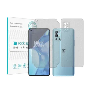 Matte Rockspace HyMTT screen protector suitable for OnePlus 9R mobile phone with back protector