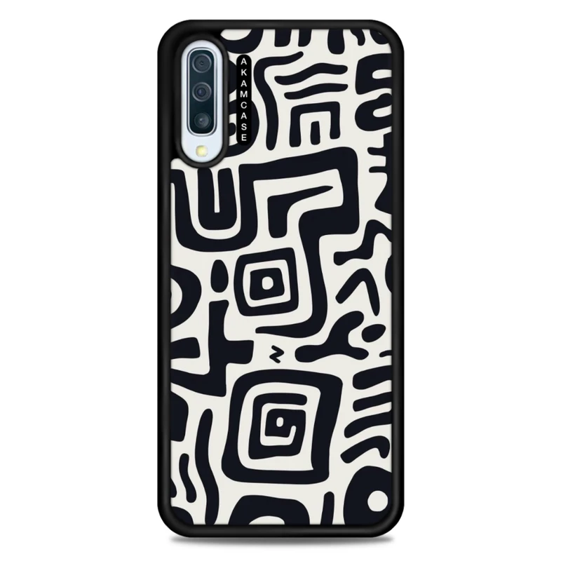 کاور آکام مدل AMC-WSGA50-DOODLE7 مناسب برای گوشی موبایل سامسونگ Galaxy A50