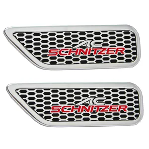 آرم خودرو  طرح فلش  مدل AC کد 3023 بسته دوعددی