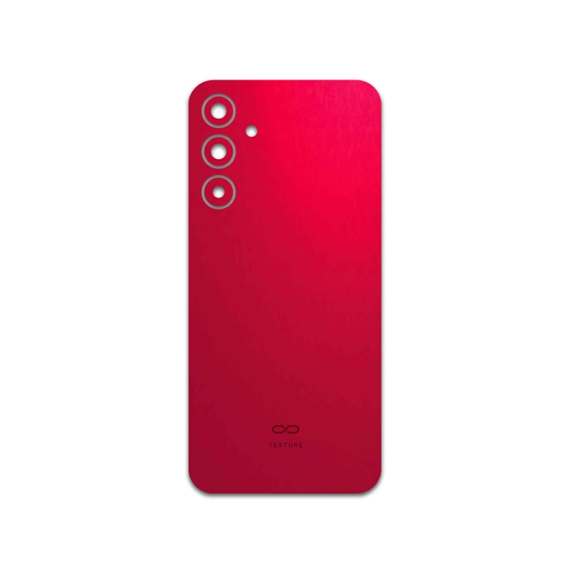 برچسب پوششی ماهوت مدل Matte-Warm-Red مناسب برای گوشی موبایل سامسونگ Galaxy A25 5G