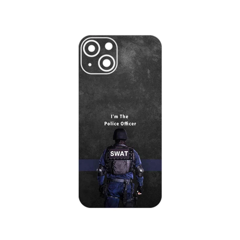 برچسب پوششی ماهوت مدل Police Officer مناسب برای گوشی موبایل اپل iPhone 13