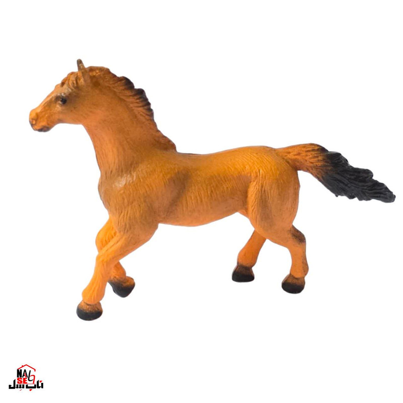 فیگور ناب سل مدل اسب کد HORSE NAAB014 ارتفاع 6 سانتی متر