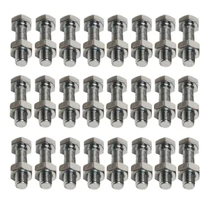 پیچ و مهره بیلگین مدل 25mx8m مجموعه 48 عددی