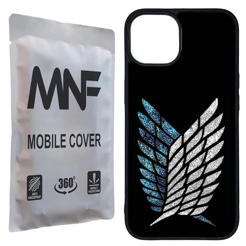 کاور ام ان اف طرح انیمه Attack On Titan کد P-229 مناسب برای گوشی موبایل اپل iPhone 14
