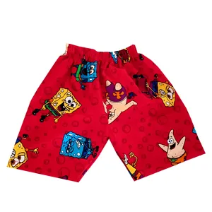 شلوارک بچگانه مدل باب اسفنجی کد red-1