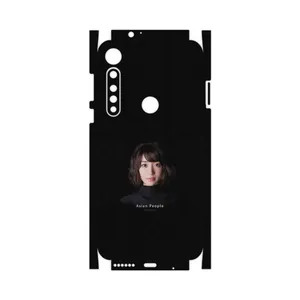 MAHOOT Portrait of an Asian Woman-FullSkin Cover Sticker for Motorola One Vision Plus
