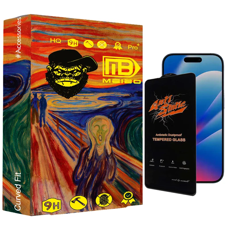 محافظ صفحه نمایش آنتی استاتیک میبو مدل Virex 007 مناسب برای گوشی موبایل اپل IPHONE 17 pro