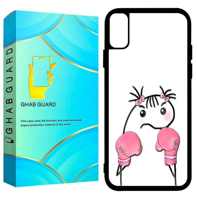 کاور قاب گارد طرح بوکس مدل GCHPX مناسب برای گوشی موبایل اپل iPhone X / XS