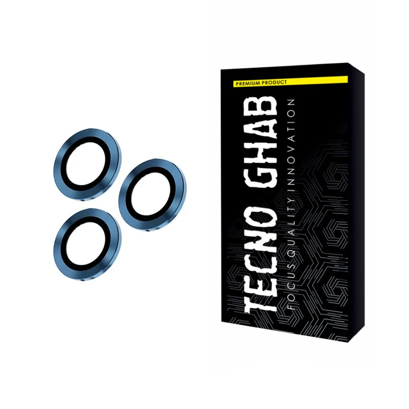 محافظ لنز دوربین تکنو قاب مدل رینگی مناسب برای گوشی موبایل اپل IPHONE 15 PRO MAX    