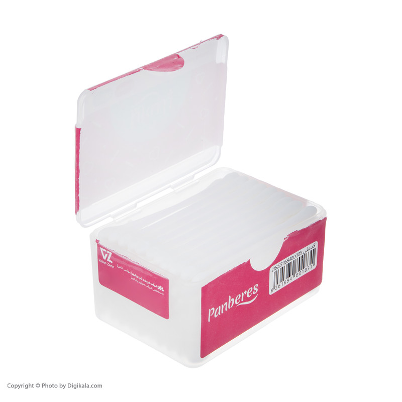 گوش پاک کن پنبه ریز مدل Normal بسته 100 عددی