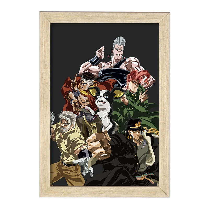 تابلو خندالو مدل انیمه جوجو Jojo  کد 11525