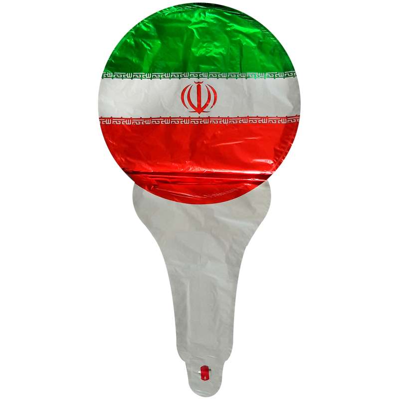 بادکنک فویلی مدل پرچم ایران کد 1401 بسته 3 عددی