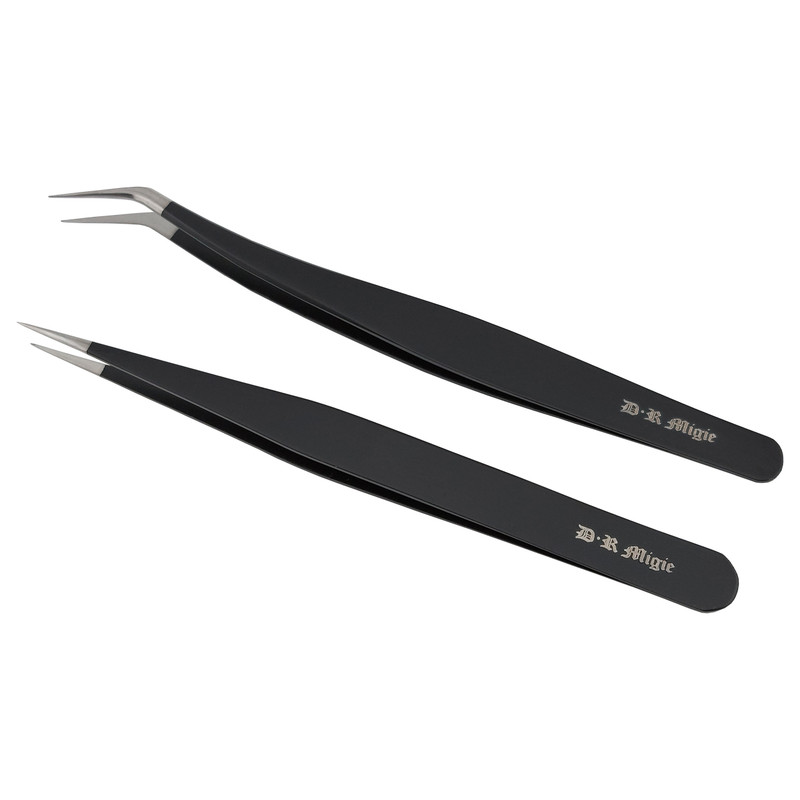 پنس مژه دکتر مجیک مدل PRO-2 مجموعه 2 عددی