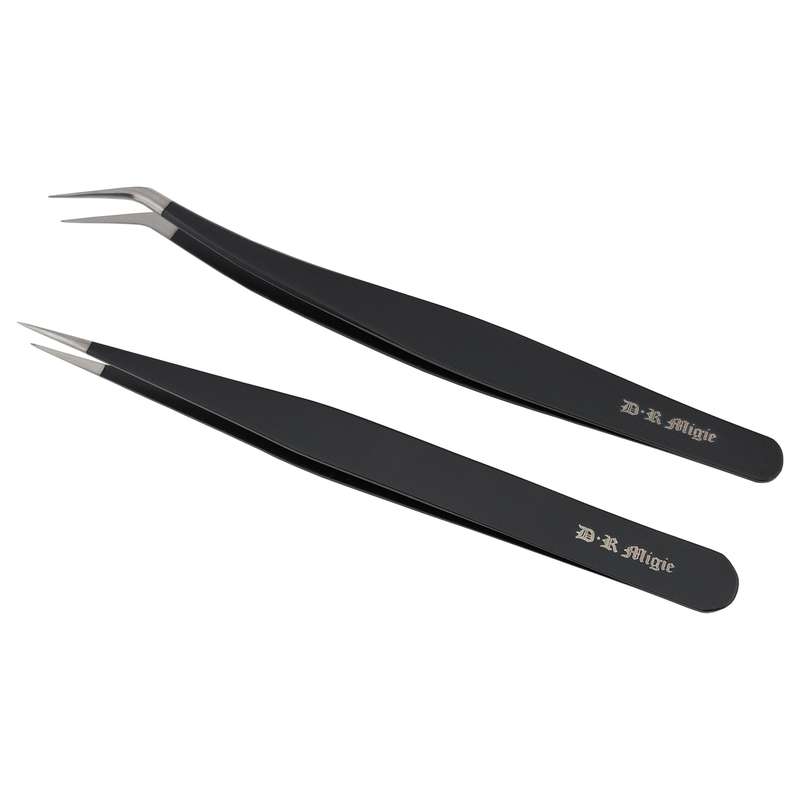 پنس مژه دکتر مجیک مدل PRO-2 مجموعه 2 عددی