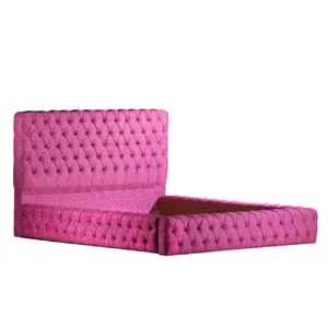 تخت خواب ام دی اف دونفره مدل چستر کویین سایز 200*160 سانتی متر