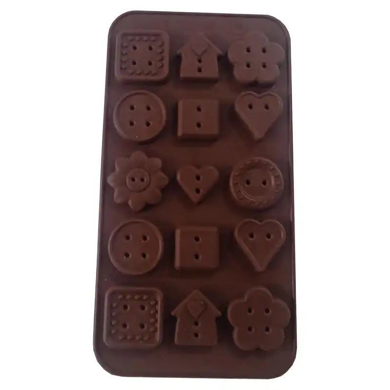 قالب شکلات مدل تكمه كد 1201