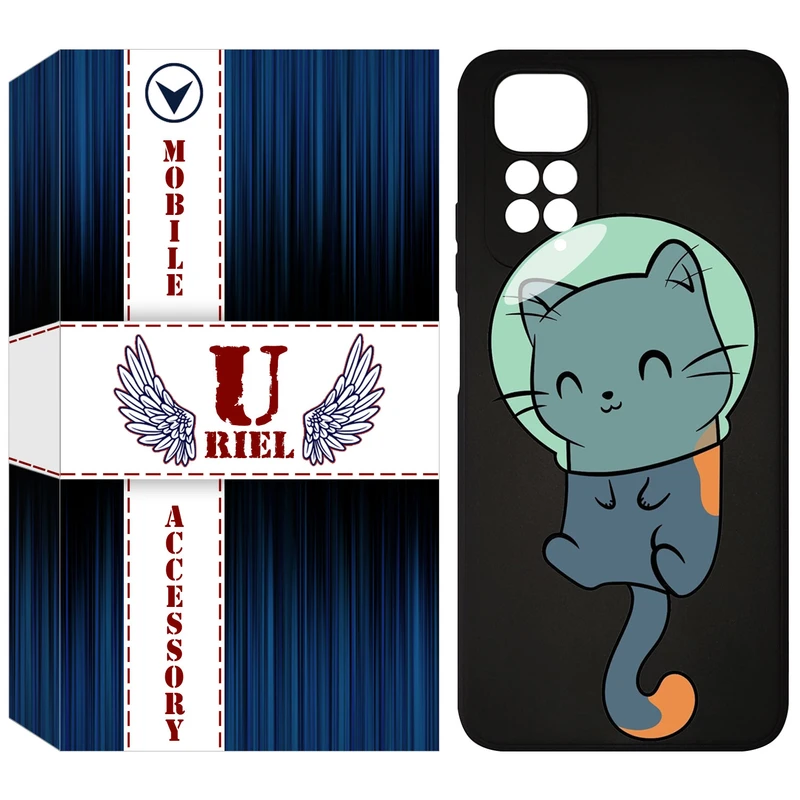 کاور یوریل مدل KSH کد 61 طرح گربه مناسب برای گوشی موبایل شیائومی Redmi Note 11 4G / Redmi Note 11S