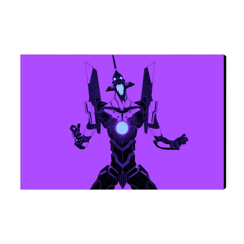 تابلو شاسی عرش مدل انیمه نئون جنسیس اونگلیون کد As1569