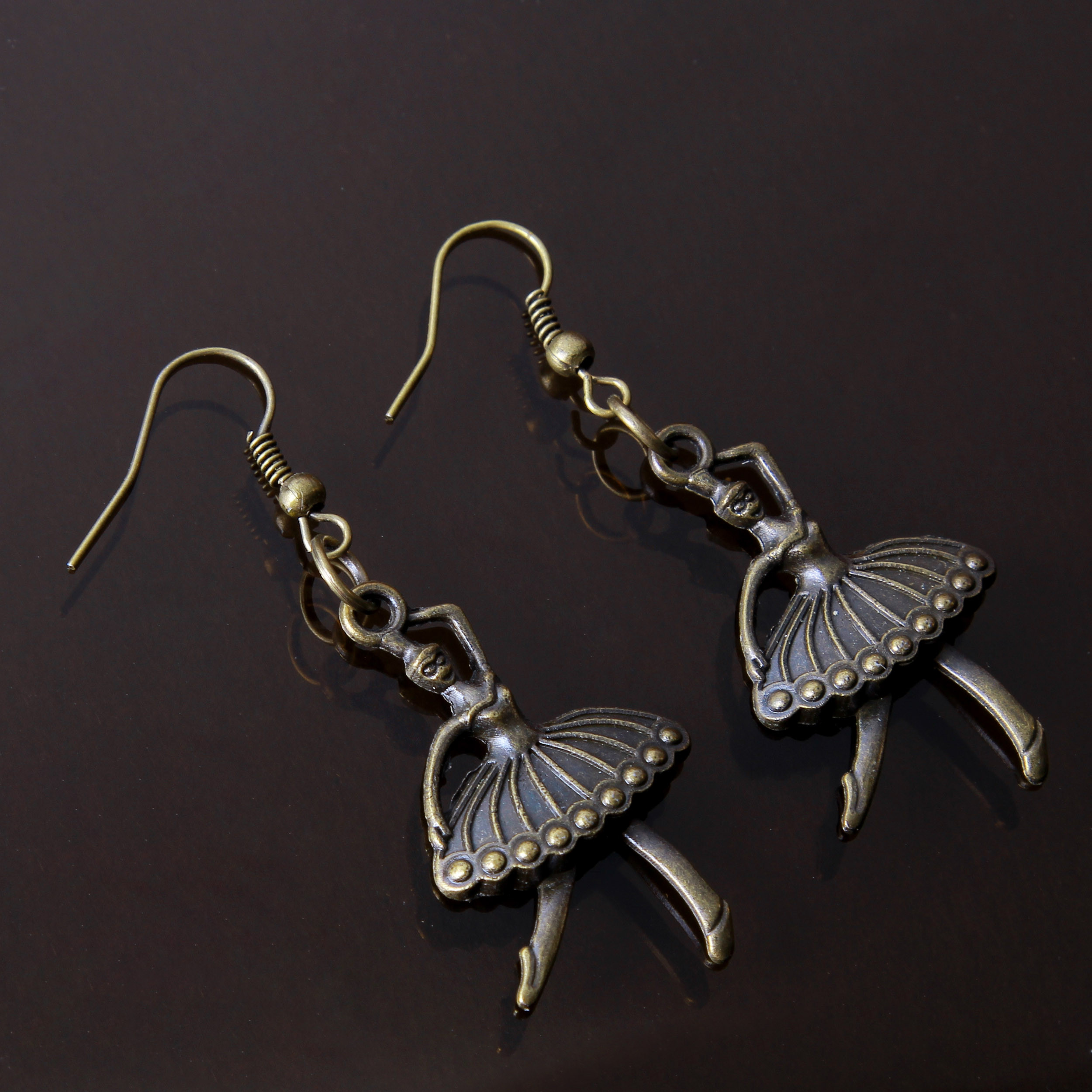 گوشواره دخترانه بازرگانی میلادی کد GZN_097