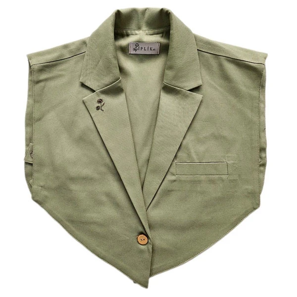 وست زنانه ایپلیک زی مدل کوتاه کد IP60.3