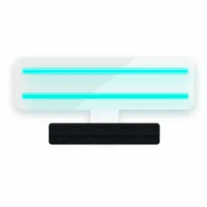 چراغ رومیزی مدل ریموت دار EQUAL-GL_TBL-GLASS