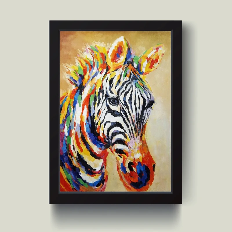 تابلو مینیمال ZEBRA کد m2642-b