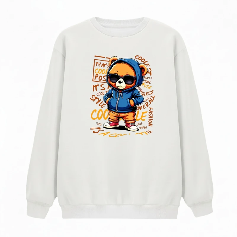 سویشرت زنانه مدل خرس کد v47 