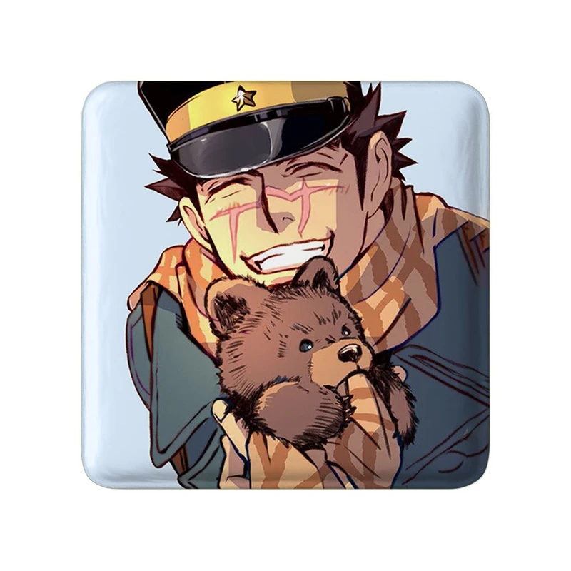 مگنت خندالو مدل سایچی انیمه کامویی طلایی Golden Kamuy کد 23725