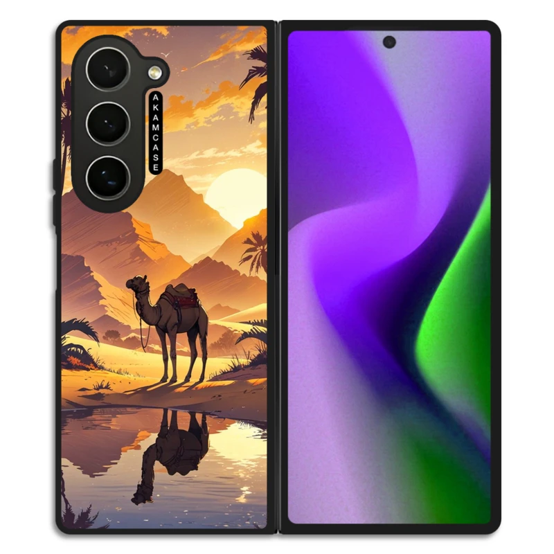 کاور آکام مدل AMC-WSGZFOLD6-DESERT-16 مناسب برای گوشی موبایل سامسونگ Galaxy Z Fold 6