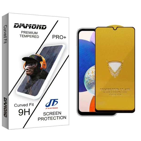 محافظ صفحه نمایش جی اف مدل Diamond OG مناسب برای گوشی موبایل سامسونگ Galaxy A14