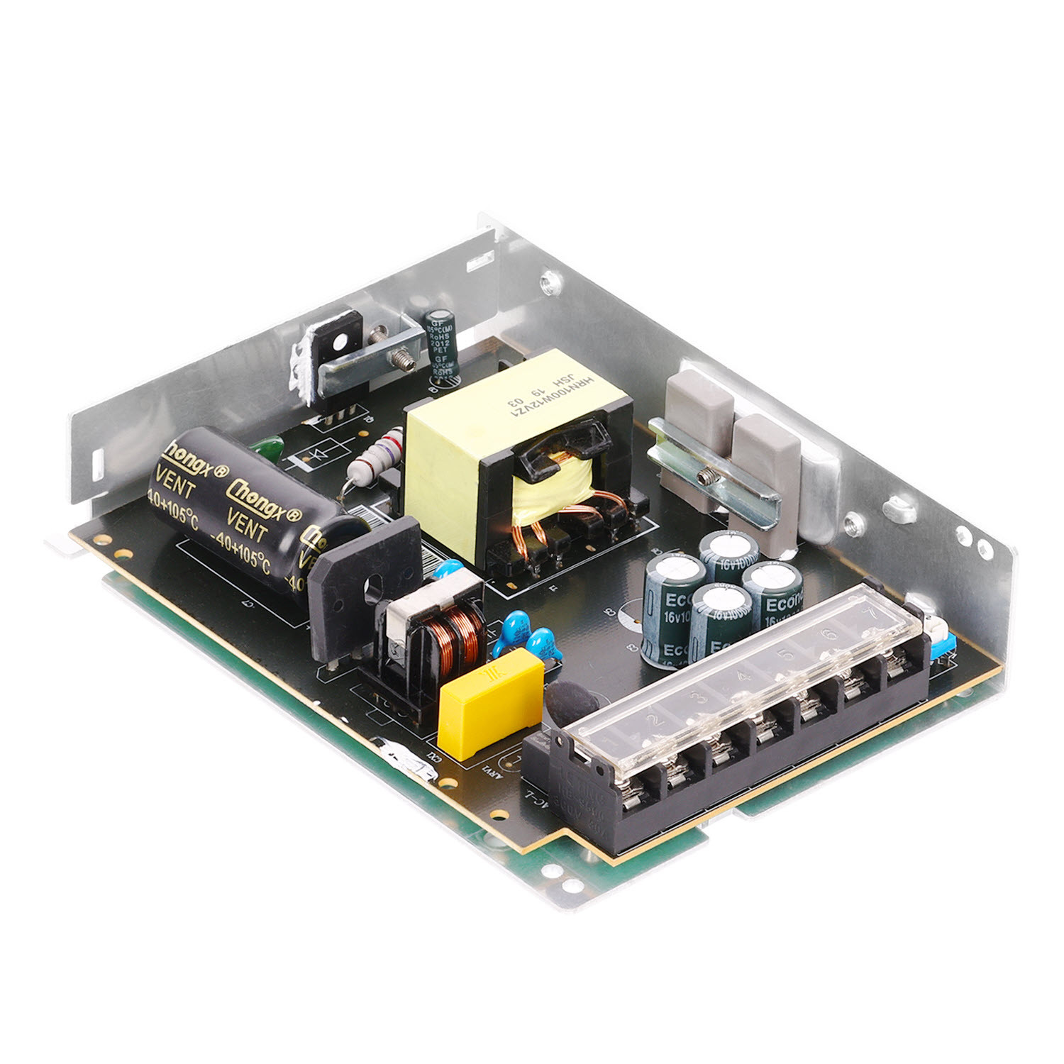 منبع تغذیه سوئیچینگ 12 ولت 8 آمپر گرین مدل GP100-S12